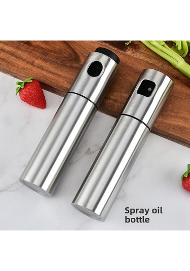 Hombey Stainless Steel Zarf Yağ Spreyi - 100ml Ev Fırın Ve Barbekü İçin Hassas Dağıtım, Çelik Materyal, Mutfak Gereci