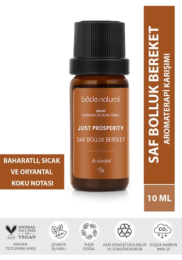 Bade Natural Saf Bolluk Bereket Aromaterapi Karışımı 10 ML