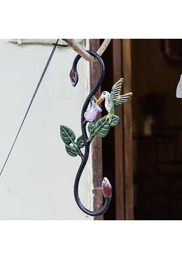 Homyl Balkon Bahçe Duvarı İçin Ağır Hizmet Hook Dekoratif