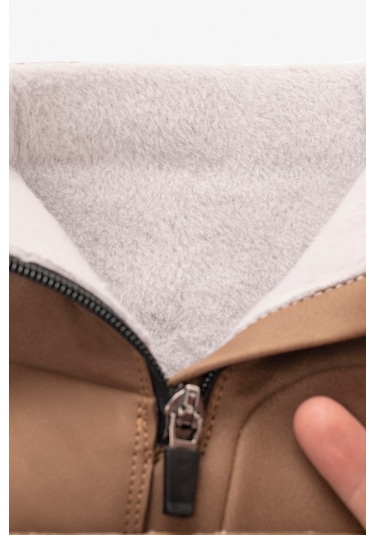 Smart Walker Cool Boots Haki Barefoot Çocuk Bot-süper Mat Haki