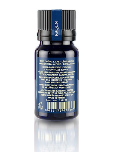 Raqun Aromaterapı Karanfil Uçucu Yağı 10 Ml Karışık