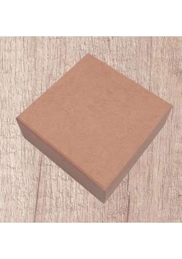 Hobi Dekoratif Model Öğrenci Ve Makyaj Kutu Ahşap MDF HAM El Yapımı