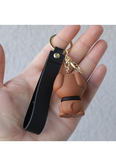 Dug Yukarı Bak Silikon Anahtarlık-3051