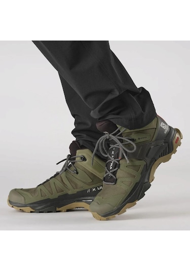 Salomon 417398 X Ultra 4 Mid Gtx Deep Lichen/Green Peat/Kelp Erke Koyu Yeşil