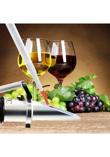 ATC BX40 3 Skalalı Refraktometre Bira Şarap 0-40 Brix Ölçer