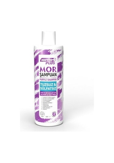 Softto Plus Mor Şampuan 400 Ml Tüm Saçlar