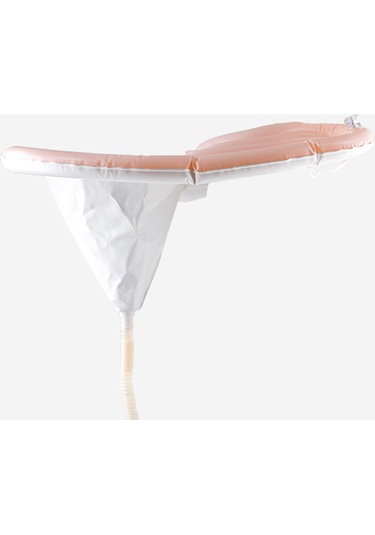 Vkemall Pembe Pvc Şampuan Leğeni, 60x47cm Boyut, Taşınabilir Ve Hafif Tasarım Düz