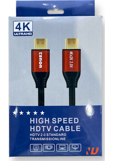 Tenon 4k Hdmı Kablo 2.0 Hızlı 3d Altın Uçlu - 1,5 metre