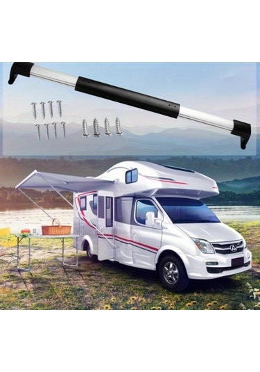 Dashanshop 1 Adet Ev Tipi Karavan Kapı Kolu, Ayarlanabilir Universal Sağlam Kaymaz Tutma