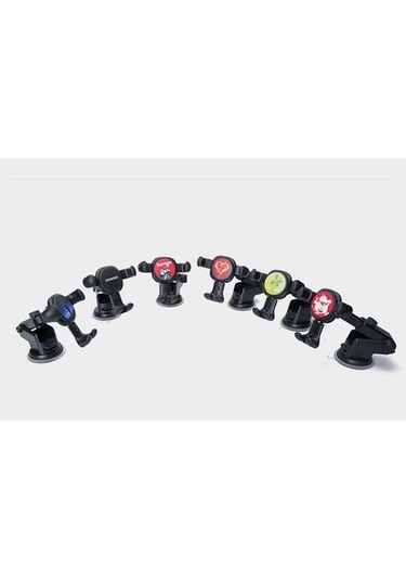 Wisdomselect Kablosuz Araç Şarj Cihazı, Vantuzlu Kontrol Paneli Teleskopik Braketi - Kablosuz Şarj Cihazı Olmayan Yonca Vantuzlu Pekoyz