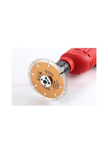 Matkap Disk Adaptörü Spiral Taşlama Somunlu Disk Bağla Montaj Mil