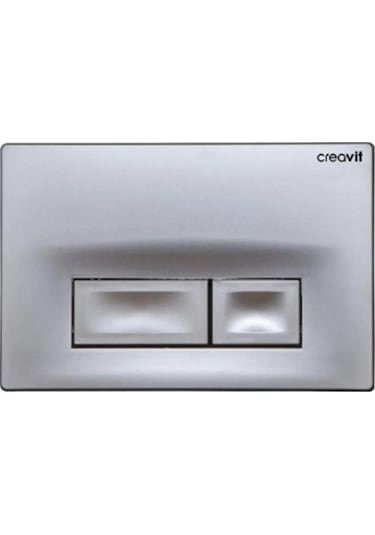 Creavit Ore Mat Gri Boyalı Kumanda  Paneli GP3002.00 Krom