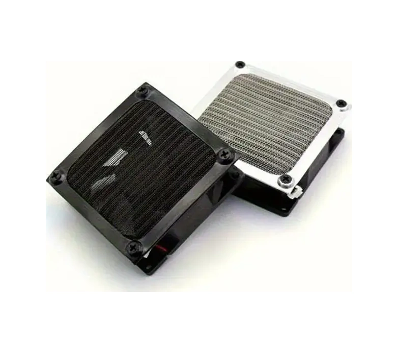 Dashanshop Siyah 120mm 4.72 İnç Bilgisayar Fan Koruması - Paslanmaz Çelik Toz Filtresi