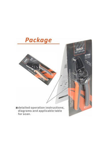 Hangfox Hafif 200g Karbon Çelik Terminal Presi - 0.08-0.5mm² Tel Aralığı, Jst1.0/dupont 2.0 Uyumlu, Kesin Presleme Iws2820 + Ph2.0