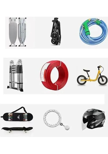 Novahub Dayanıklı Metal Hortum Organizatörü: Bahçe Ve Garaj İçin Pratik Çözüm Siyah, Yeni Tasarım Siyah