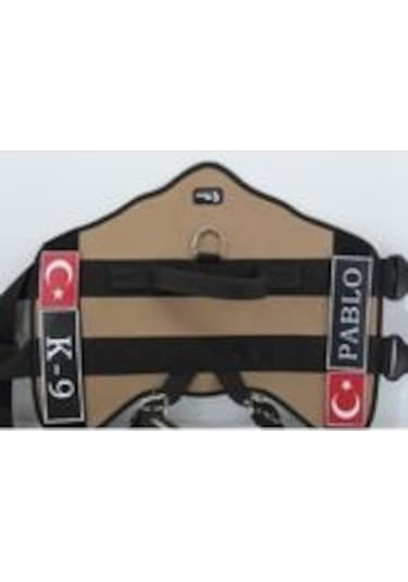 Mg Tasma K9 Göğüs ve Sırt Tasması Kahverengi