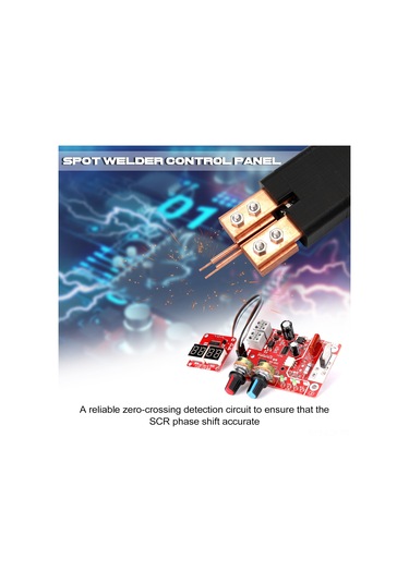 Xindoker 100a Nümerik Göstergeklı Pulslu Nokta Kaynak Makinesi Kontrol Kartı - Zaman Ve Akım Ayarlanabilir Dıy Mikrodenetleyici Tabanlı