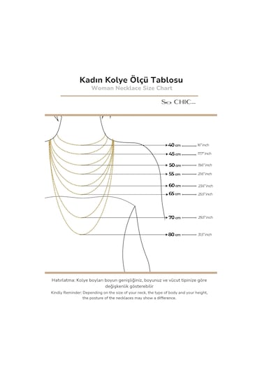 So Chic Mistik Tüy 18 Ayar Beyaz Altın Kaplama 45 Cm Gümüş Kolye Rodyum