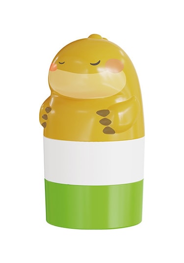 Wezone Yeşil Krokodil Desenli 100ml Pet/pp Spreyli Uygulayıcı, Güneş Kremi Ve Losyon İçin Taşınabilir Dolumlu Şişe Sadece Kutu