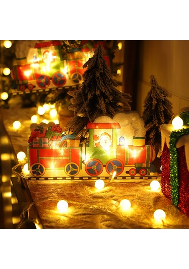 Suofeng S2-kardan Adam Figürlü Led Işık Zinciri, Islak Beyaz Işık, Noel Dekorasyonu, Pencere/perde Süsü, Pilli Piller Dahil Değil Çok Renkli