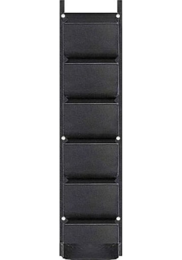 Novahub Siyah Bitki Dikme Çantası Su Geçirmez Katmanlı Tasarım Korozyona Dirençli Nemlendirici Kapasiteli Bahçe Dekor 6 Saksılar 55810783