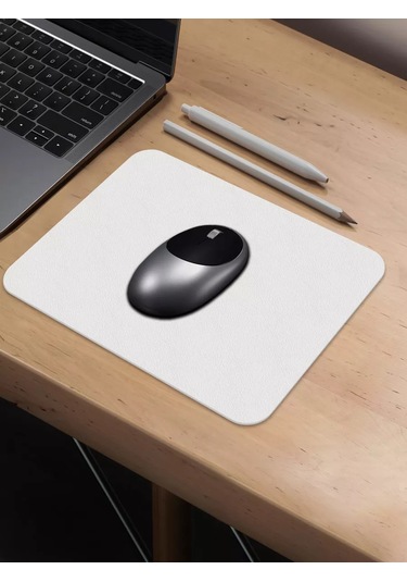 Gimarz Küçük Deri Beyaz Fare Pad 259617999
