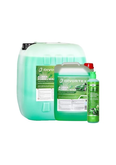Divortex Alpha Foam Ph Nötr Cilalı Oto Şampuanı 4 Lt.