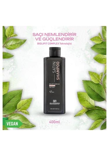 Quaddro Biolipit Complex Canlandırıcı ve Parlaklık Veren Şampuan 400 ML