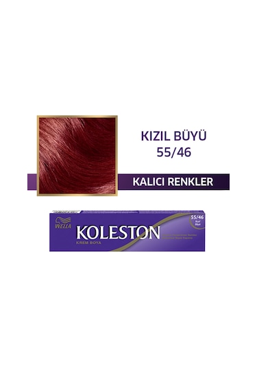 Koleston Single Tüp Saç Boyası 55/46 Kızıl Büyü