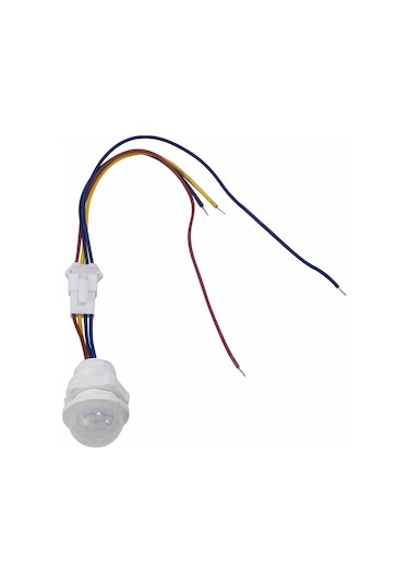 220v Pır Hareket Sensörü 25cm Kablolu Led Lamba Tavan Işık