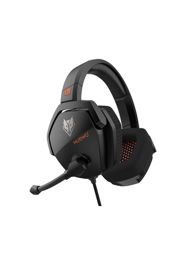 Teltree Nubwo N16 Kulaküstü Oyun Kulaklığı 50mm Surround Ses Mikrofonlu 3.5mm Kablolu Telefon/ps4/pc Uyumlu Ses Kontrolü