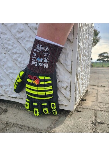 Atg Maxicut Ultra 52-6745fı Darbe Koruyu Bisiklet Motosiklet Eldiveni