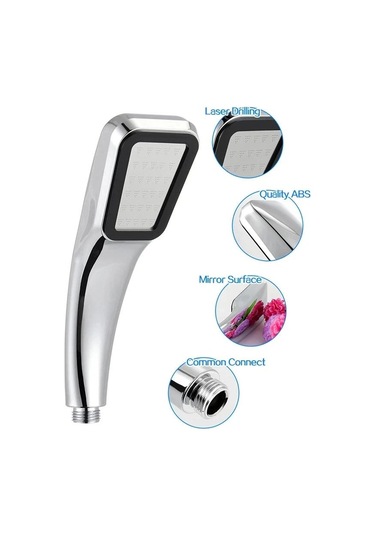 300 Delikpremium Yüksek Basınçlı Duş Başlığı Yağmur Duş Başlığı Yüksek Basınçlı Su Tas Başlığı Duş Başlığı, Duş Takımları 57493396 Beyaz