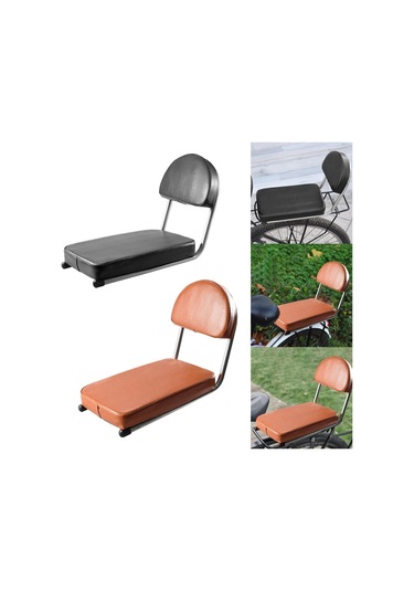 Siyah Dağ İçin Bisiklet Arka Koltuk Minderi Bisiklet Arka Eyer Siyah