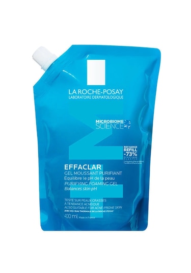 La Roche Posay Effaclar Yağlı Ciltler İçin Yüz Temizleme Jeli Refill 400 ML