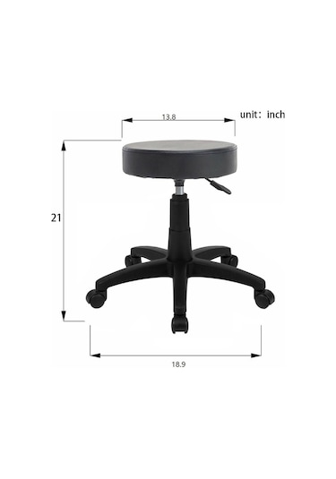 Depolife Tekerlekli Tabure Ofis Büro Hastane Labaratuar Öğrenci Eczane Ine