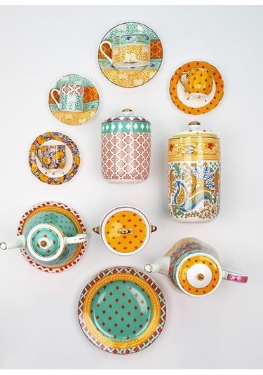 Lucky Art Elıana Bone 4lu Tabak Takımı 20cm Lyhd 577