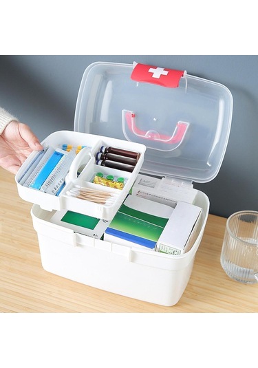 Suntek Tıbbi İlk Yardım Kutusu Çok Amaçlı Saplı S