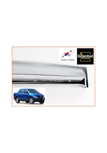 Ssangyong Actyon Sport Krom Cam Rüzgarlık Takımı