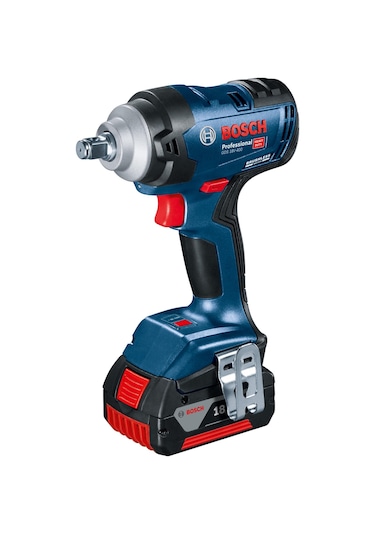Bosch Professional GDS 18V-400 2 x 5.0Ah Çift Akülü Darbeli Somun Sıkma Makinesi - 06019K0020