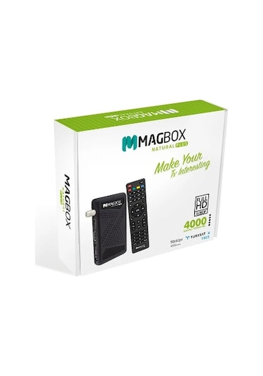 Magbox Natural Plus Tkgs'Li Youtube Usb Mini Full Hd Uydu Alıcı