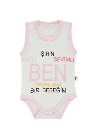 Civil Baby Bebek Çıtçıtlı Badi 1-18 Ay Pembe 147672376y31 Pembe