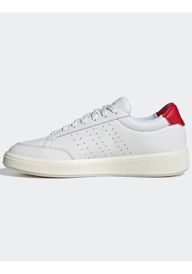 Adidas Nova Court Vegan Leather Sneaker Günlük Beyaz Deri Ayakkabı Beyaz