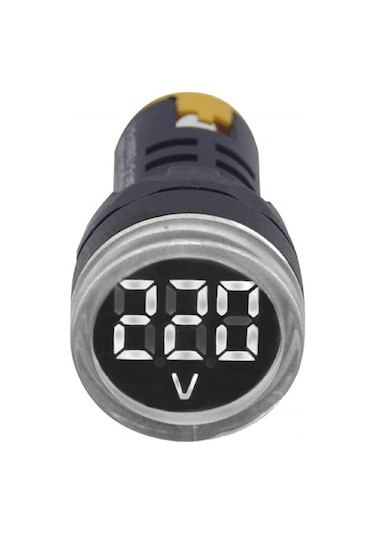 Tork Ad116dsv-b ,beyaz-24v..550v M22 Voltmetre