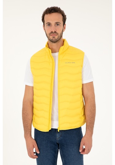 U.s. Polo Assn. Erkek Sarı Yelek Dokuma 50280831-vr044 Sarı