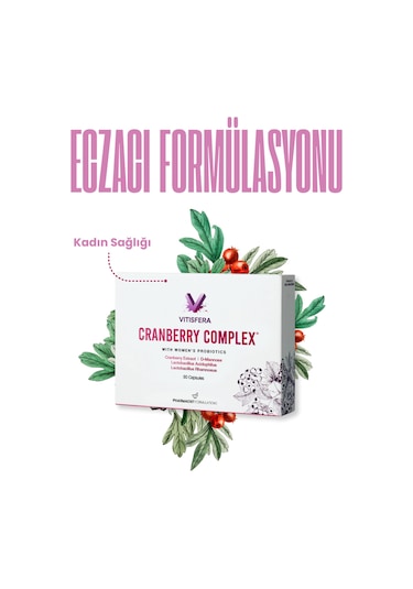 Vitisfera Cranberry Complex 30 Kapsül