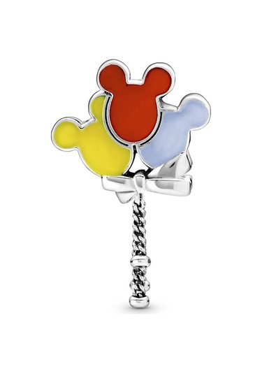 Nur Silver Mickey Mouse Gümüş Charm Nur-bl00089