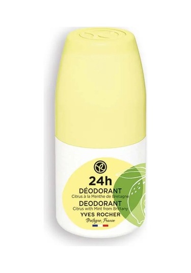Yves Rocher 24H Organik Nane ve Limon Aromalı Kadın Roll-On Deodorant 50 ML