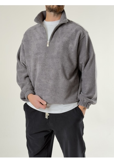 Cocopelli Erkek Gri Sweatshirt Coc2709 Gri