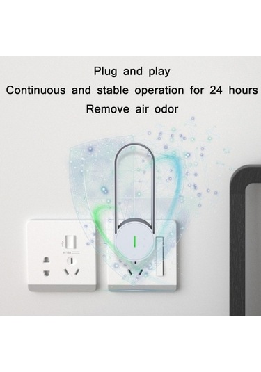 Novahub Usb Plug-ın Negatif İyon Hava Arıtma Koku Koku Kuzeyi Koruyucu Pembe Turuncu Hava Temizleyici Ve Koku Önleyici Model Turuncu